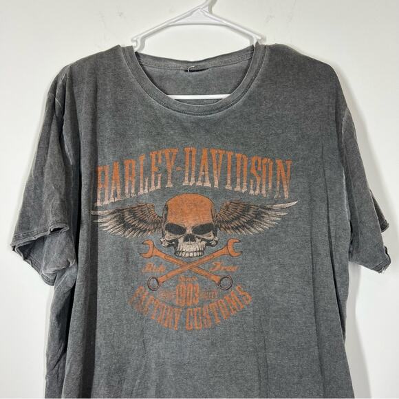 Harley Davidson Women’s Size XL?? SEE MEASUREMENTS - Picture 3 of 5